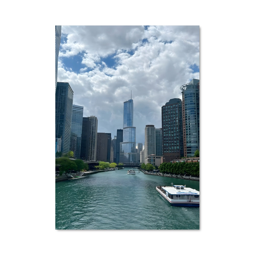 Poster Chicago River Cruise