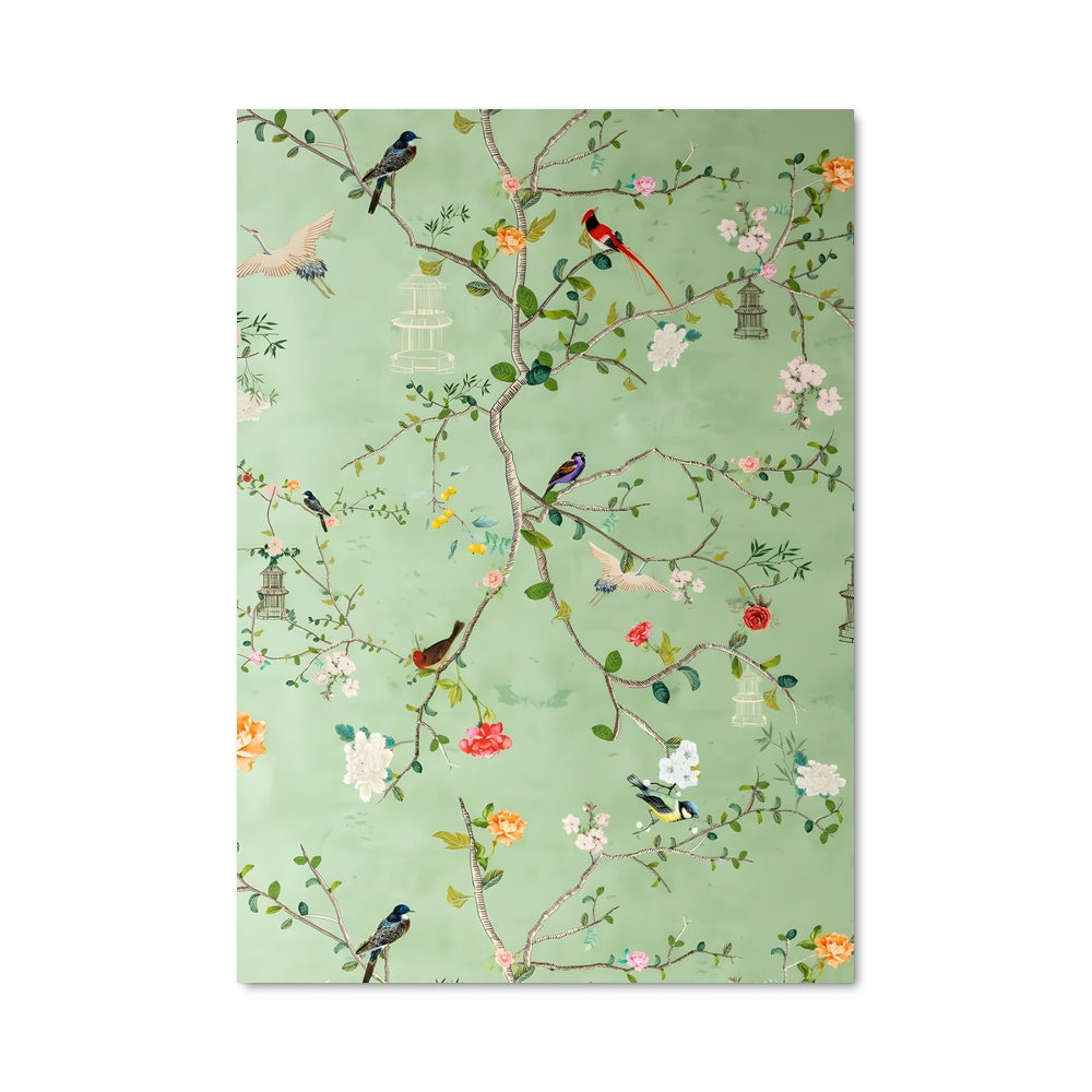 Poster Jardin des Oiseaux