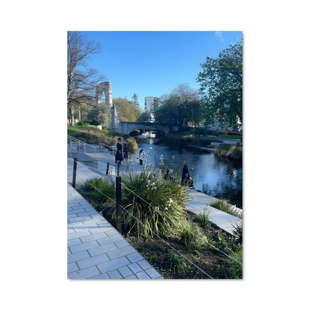 Poster Rive de Christchurch