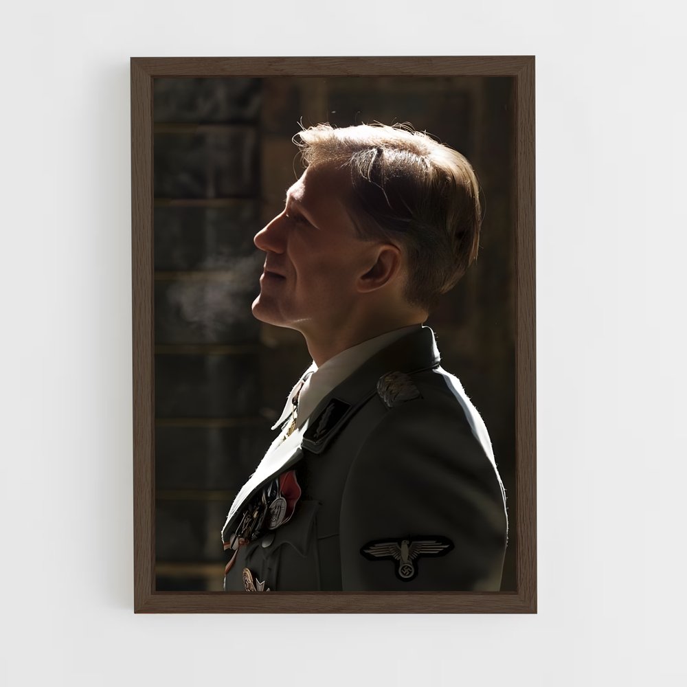 ap-christoph waltz-2 cadre Bois foncé