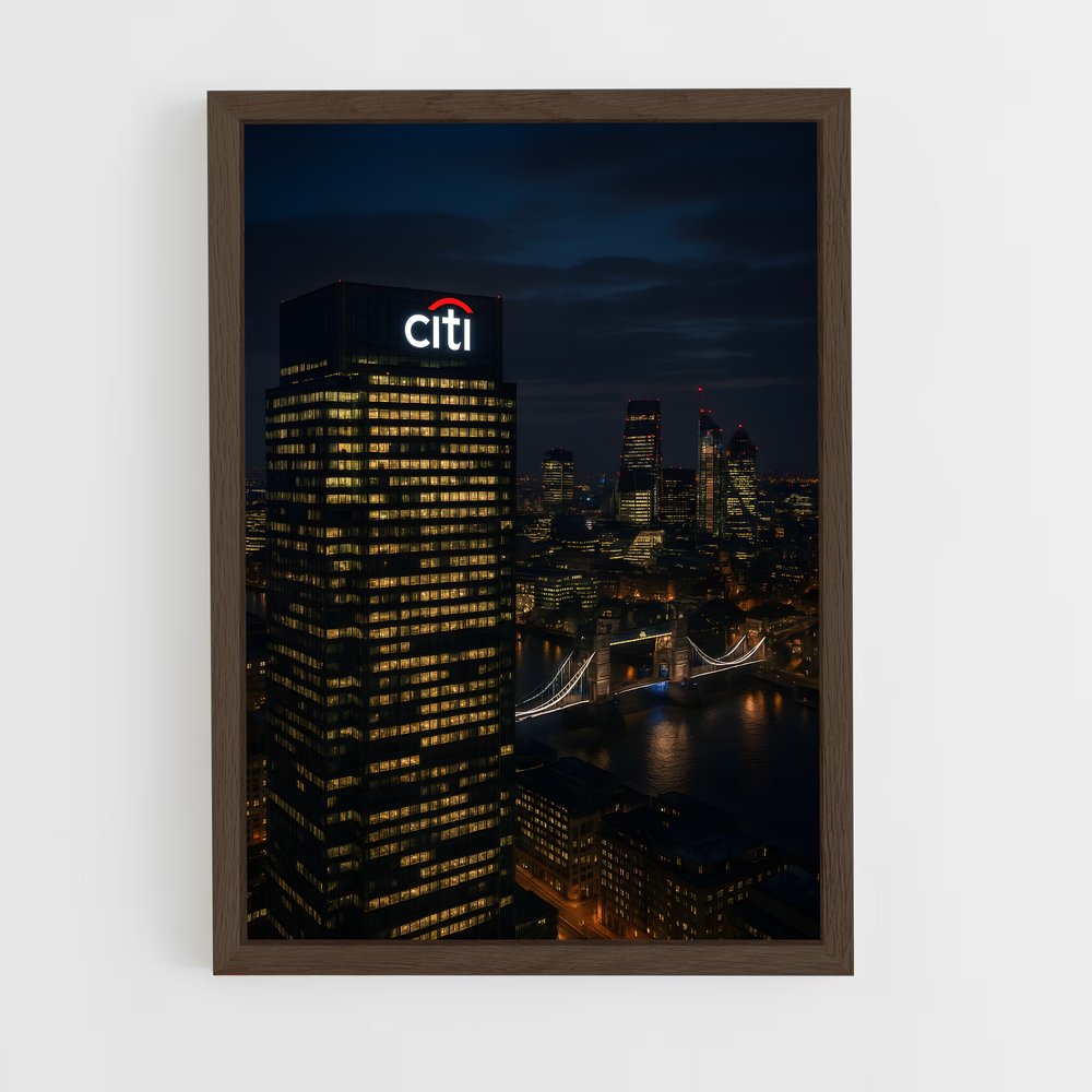ap-citigroup-1 cadre Bois foncé