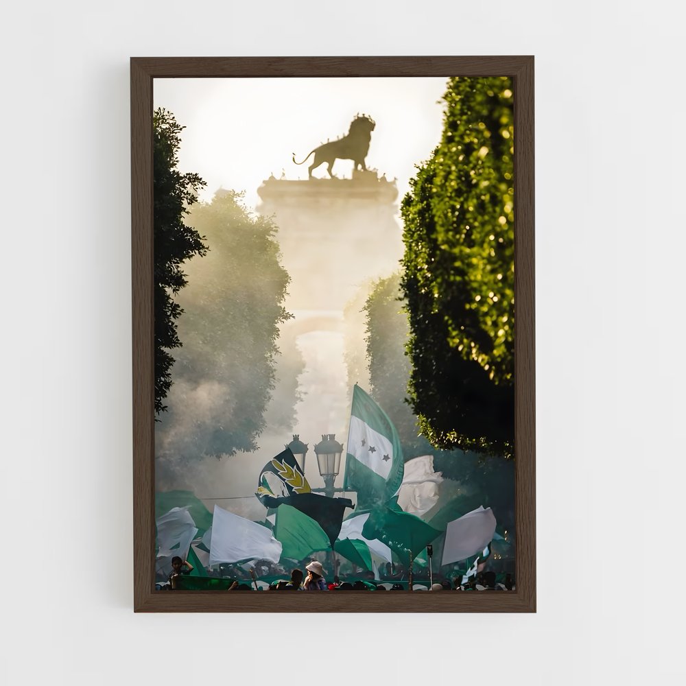 ap-club leon-3 cadre Bois foncé