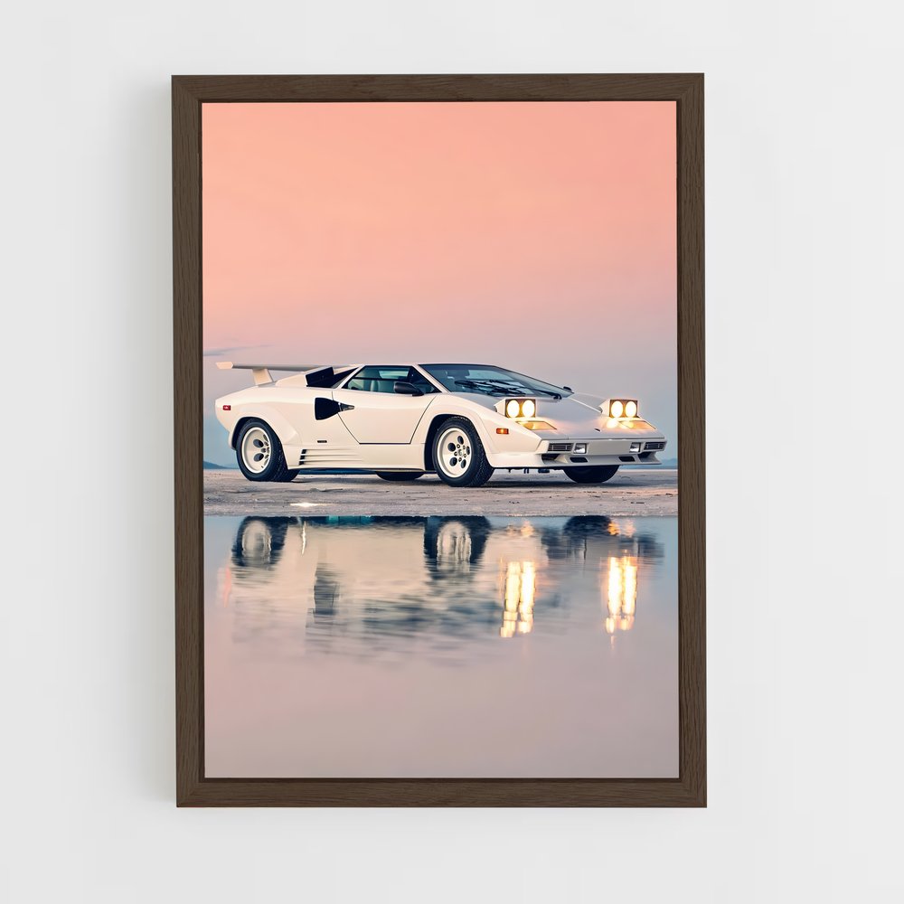 ap-countach-3 cadre Bois foncé