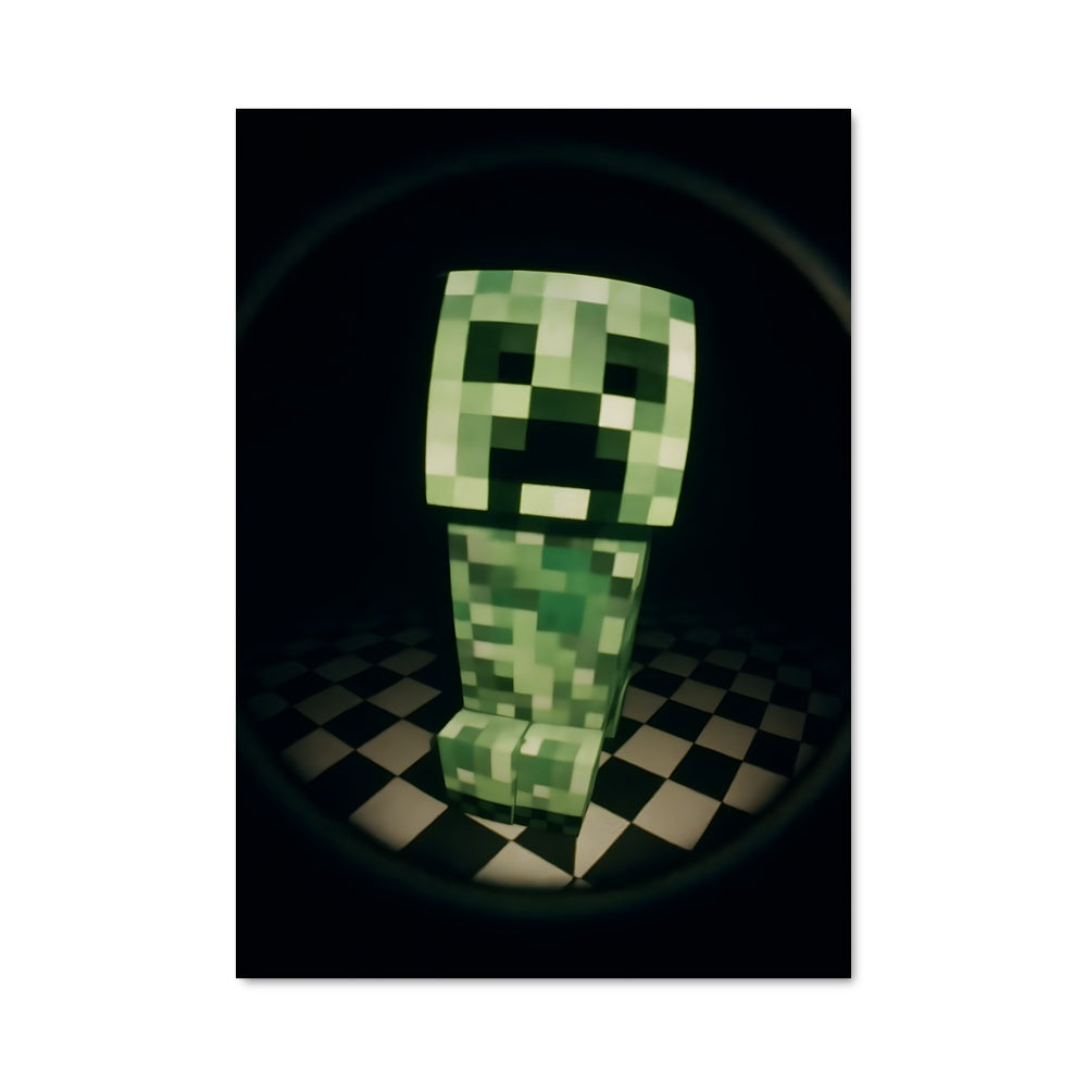Poster Creeper Checkered
