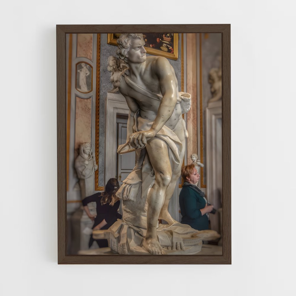 ap-david bernini-14 cadre Bois foncé