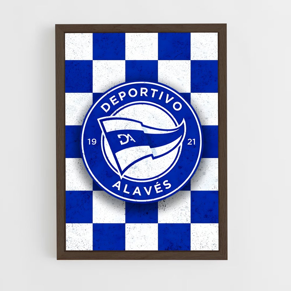 ap-deportivo alaves-8 cadre Bois foncé