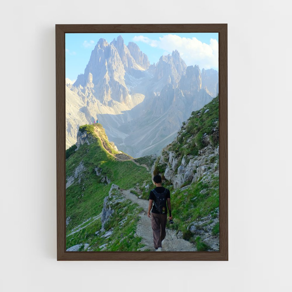 ap-dolomites climbing italy-4 cadre Bois foncé