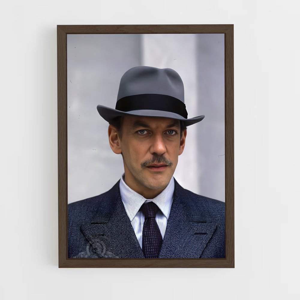 ap-donald sutherland-6 cadre Bois foncé