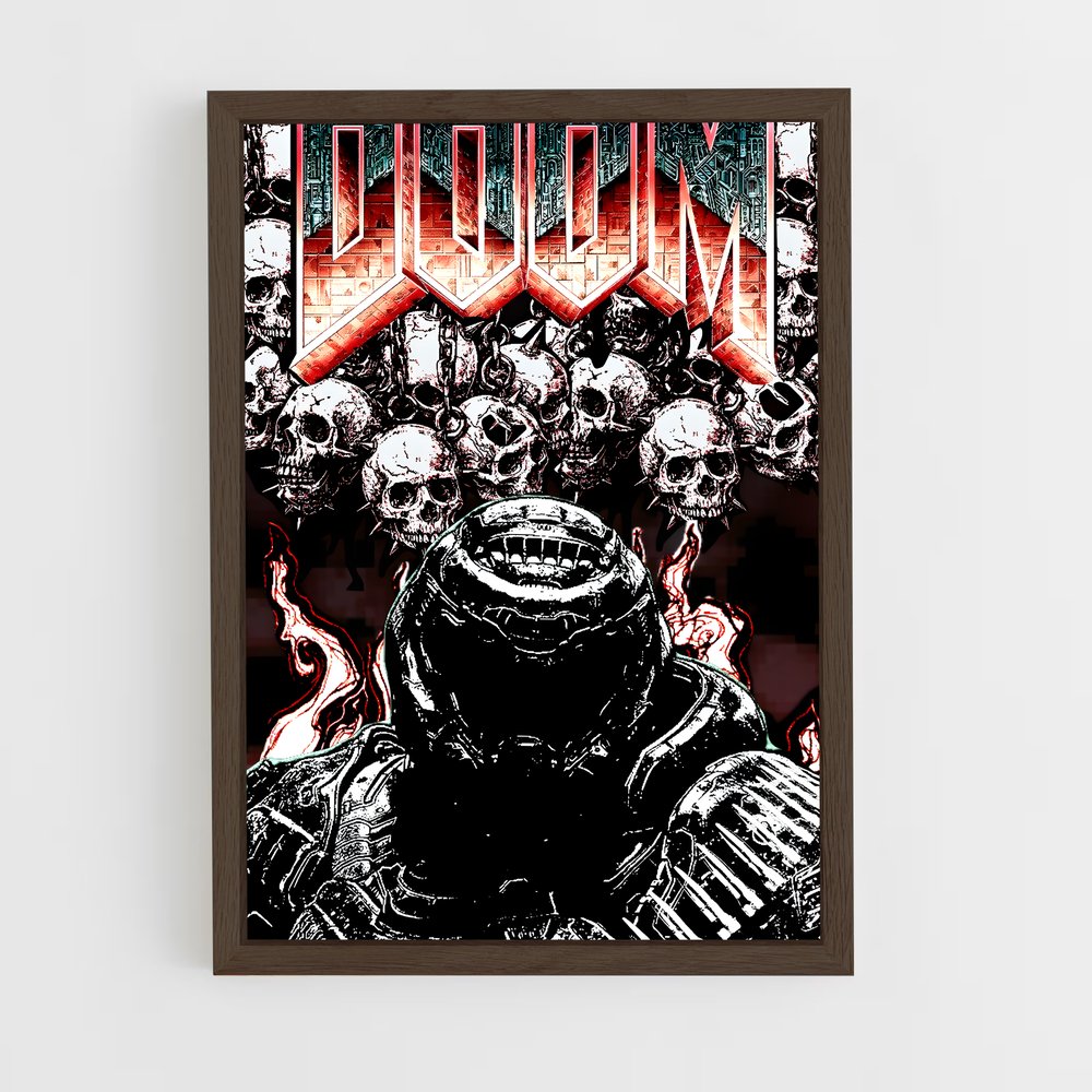 ap-doom-3 cadre Bois foncé