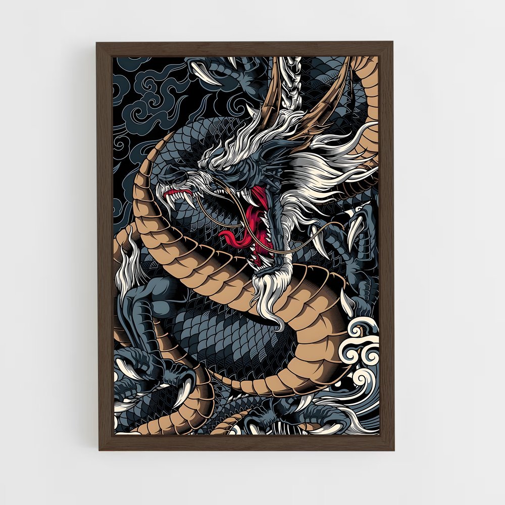 ap-dragon king-11 cadre Bois foncé