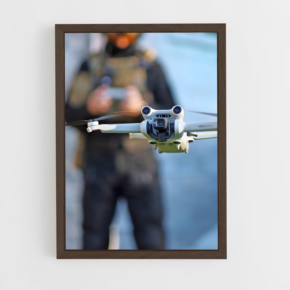 ap-drone pilot-2 cadre Bois foncé