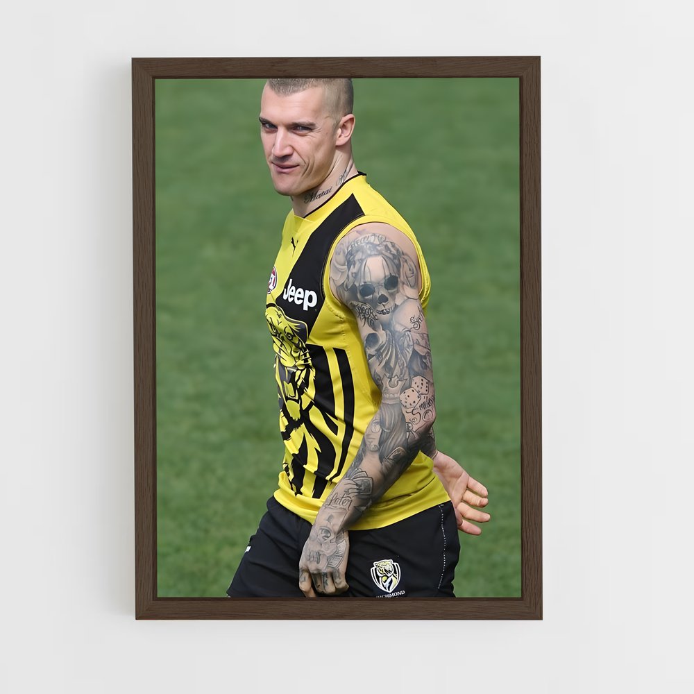 ap-dustin martin-5 cadre Bois foncé