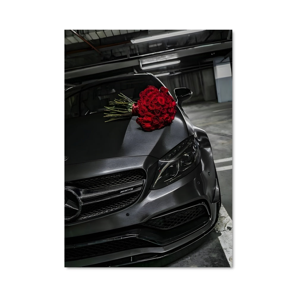 Poster La Rose et le V8