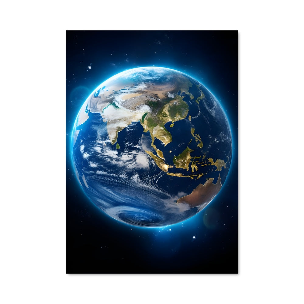 Poster Earth from space 97686