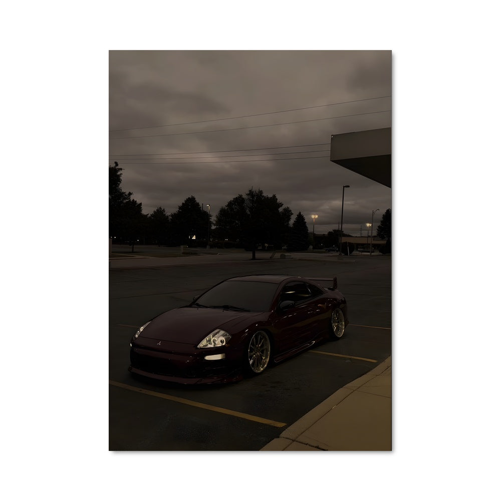 Poster Parking Éclipse