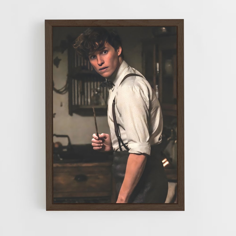 ap-eddie redmayne-2 cadre Bois foncé