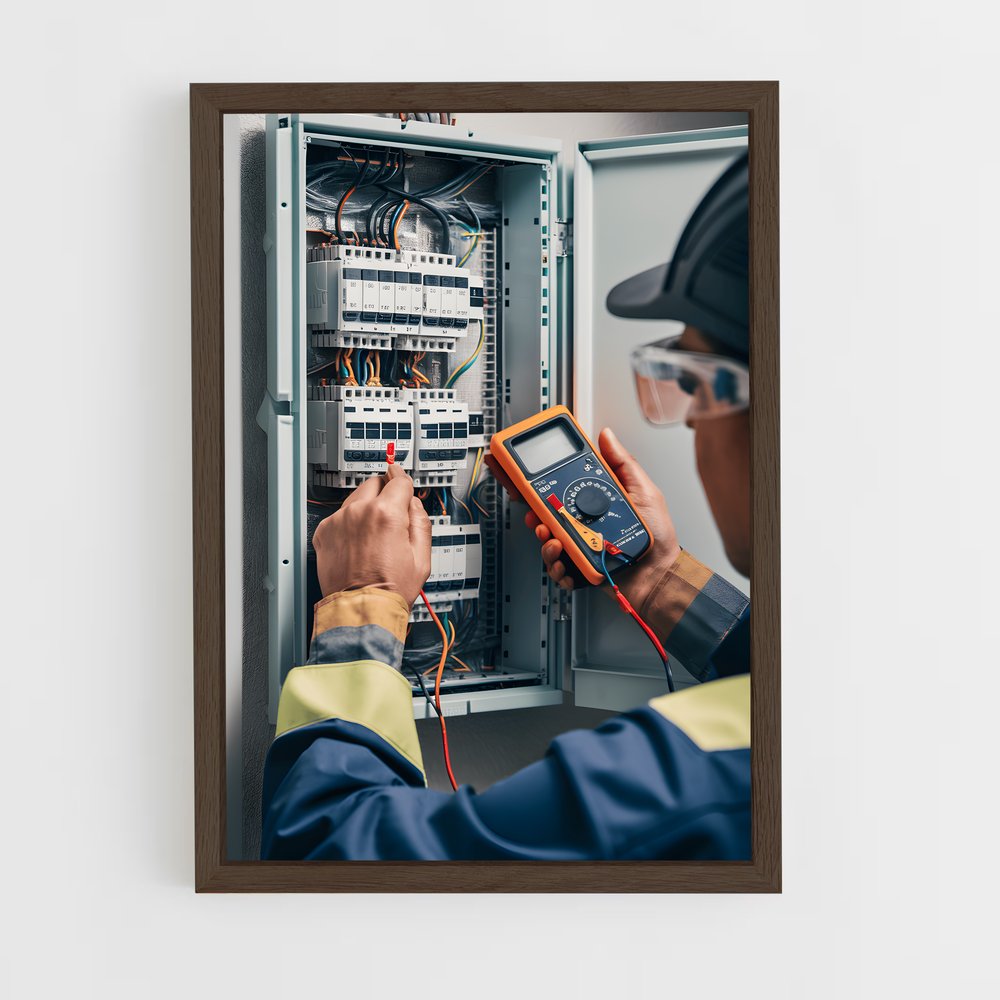 ap-electrician-6 cadre Bois foncé