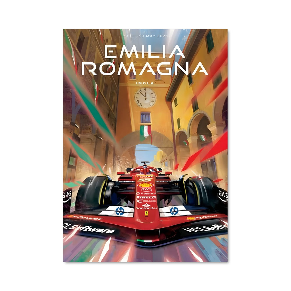 Poster Formula 1: Emilia Romagna