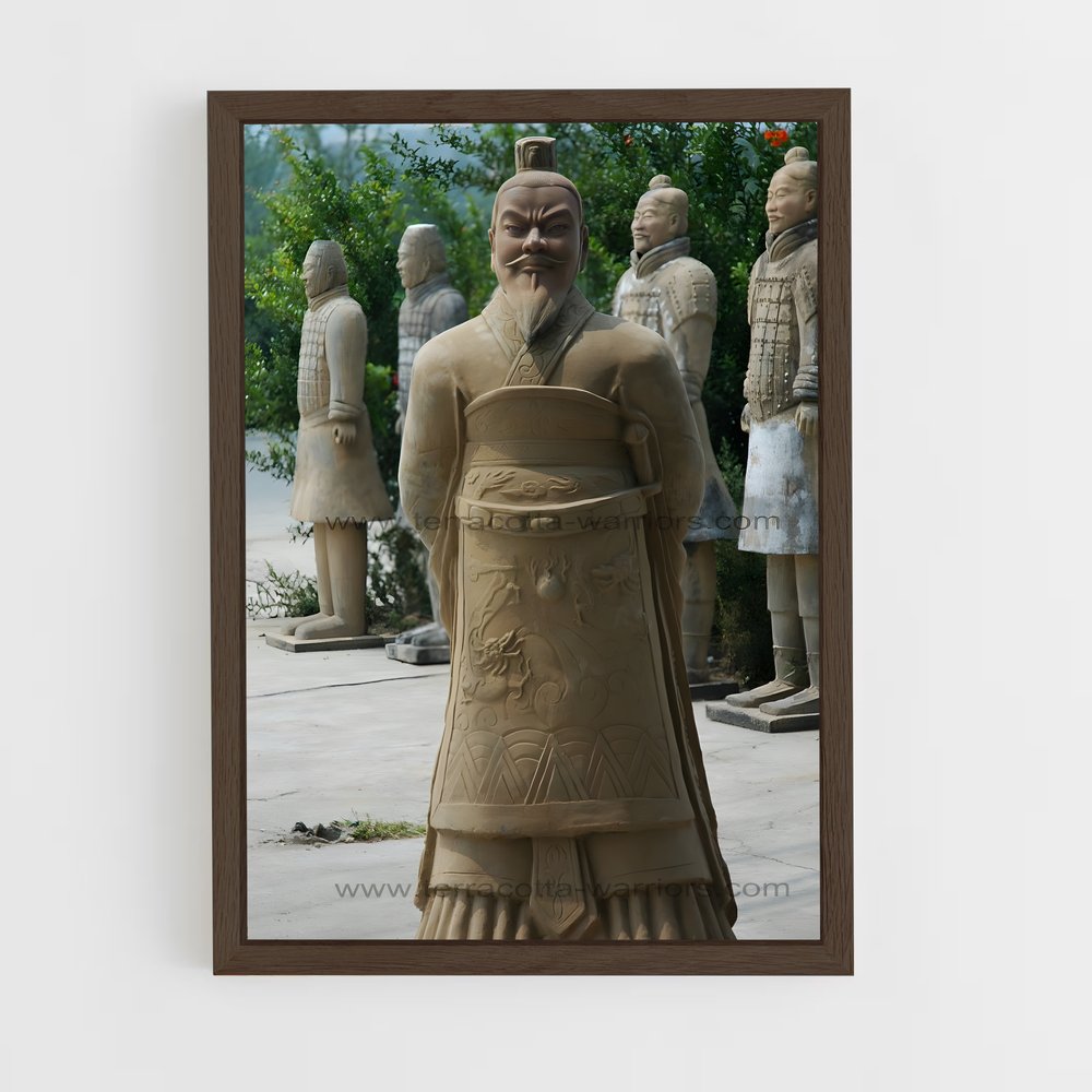 ap-emperor qin-4 cadre Bois foncé