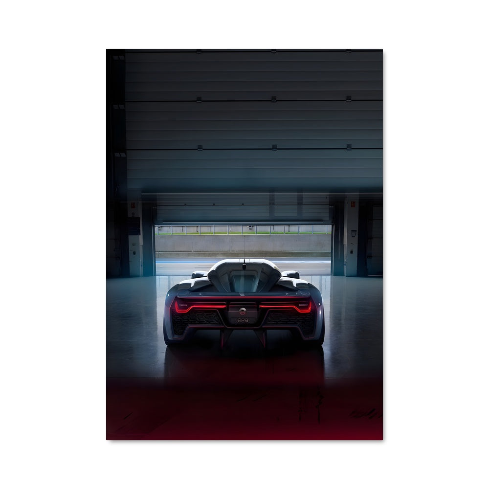 Poster Garage Nocturne