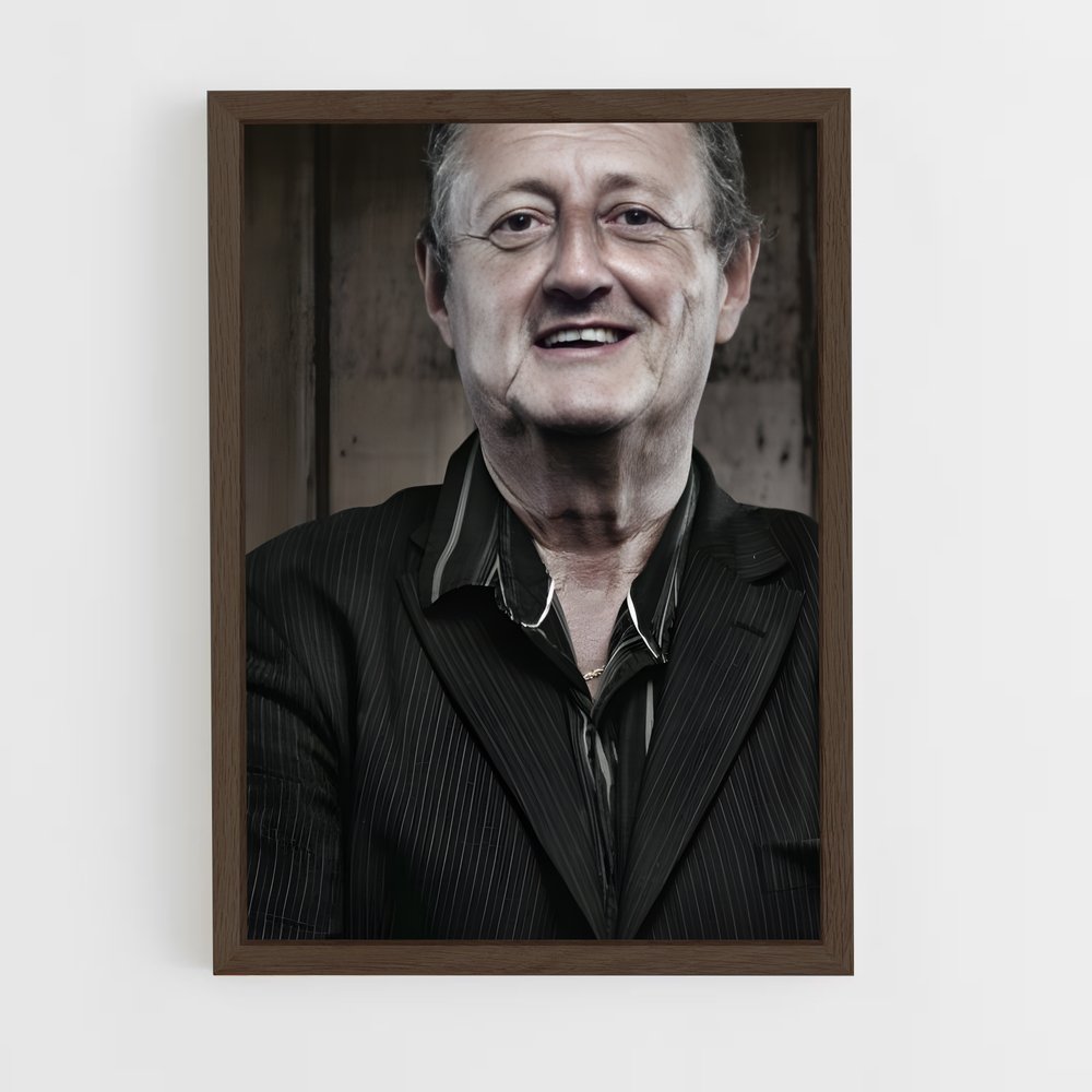 ap-eric bristow-2 cadre Bois foncé
