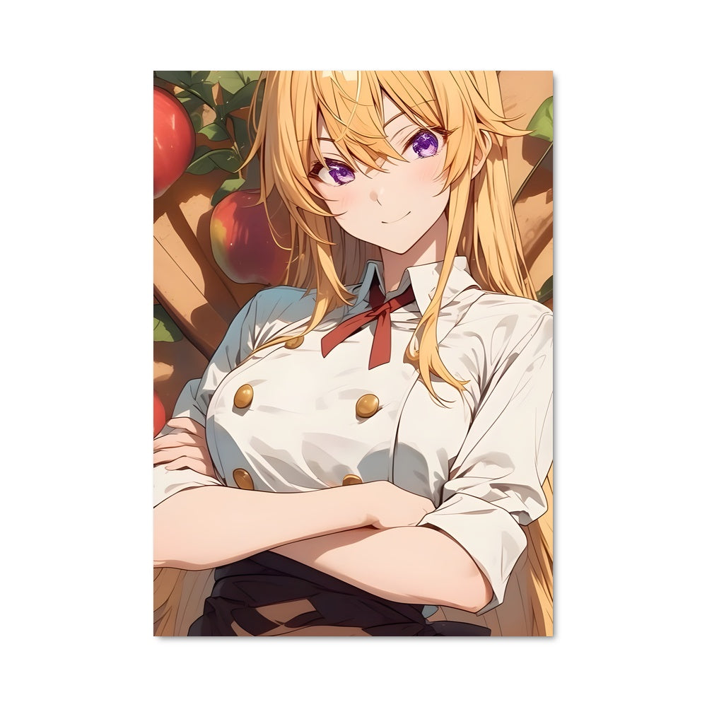 Poster La Fille aux Pommes
