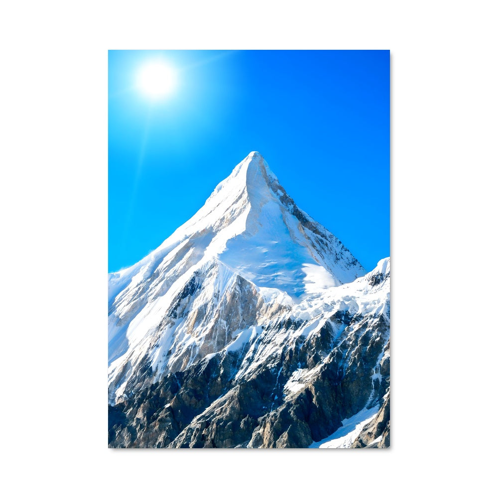 Poster Sommet des Neiges