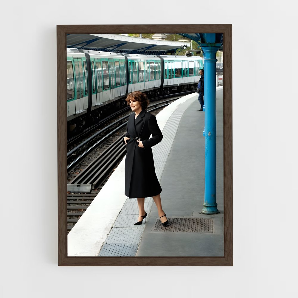 ap-fanny ardant-4 cadre Bois foncé