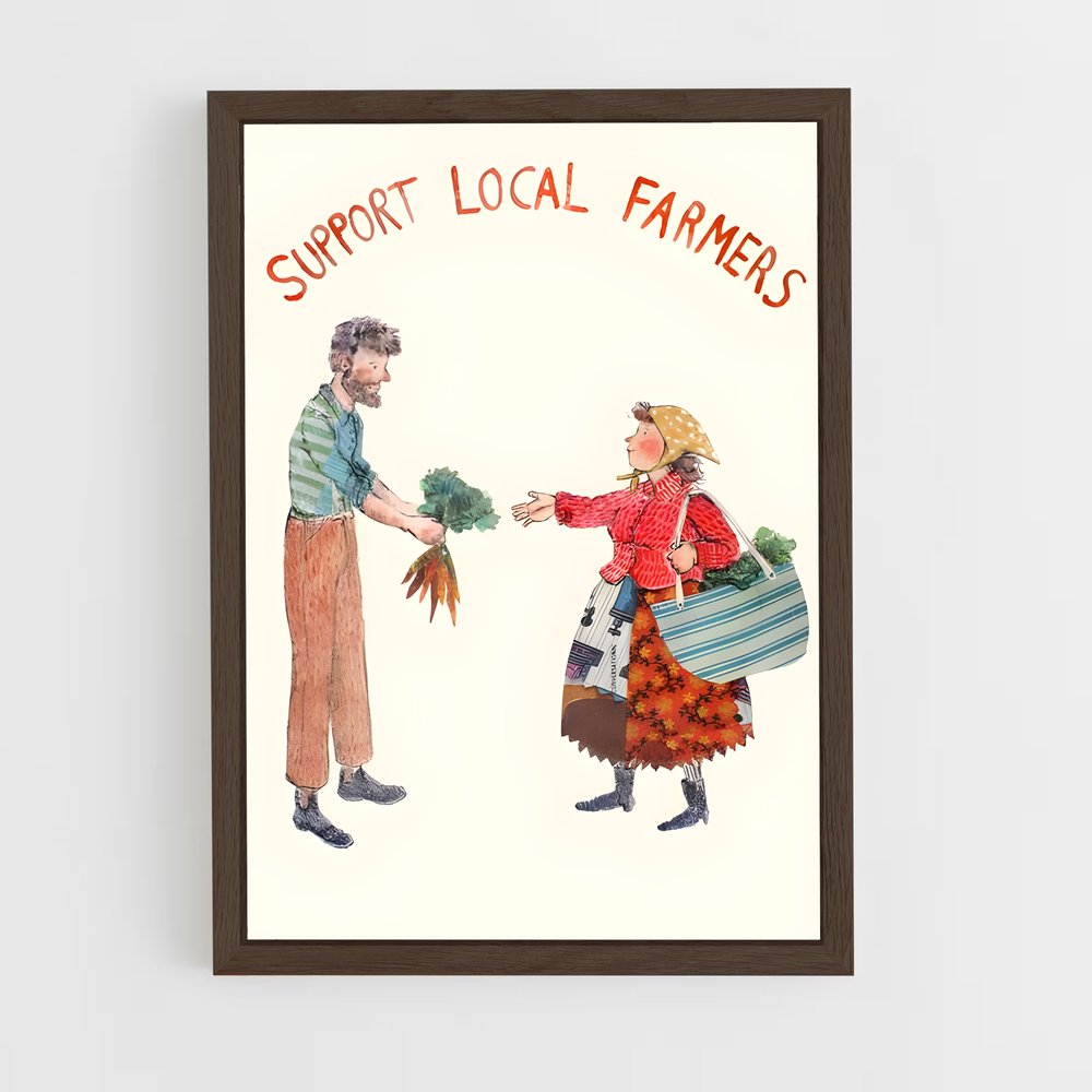 ap-farmer-14 cadre Bois foncé