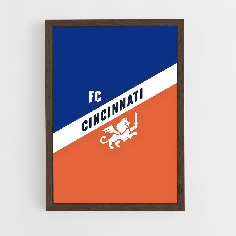 ap-fc cincinnati-7 cadre Bois foncé