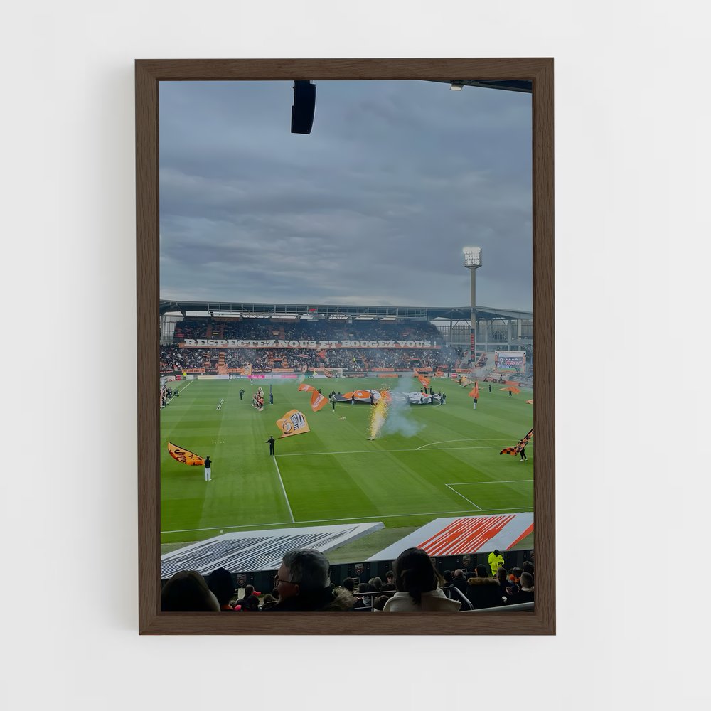 ap-fc lorient-5 cadre Bois foncé