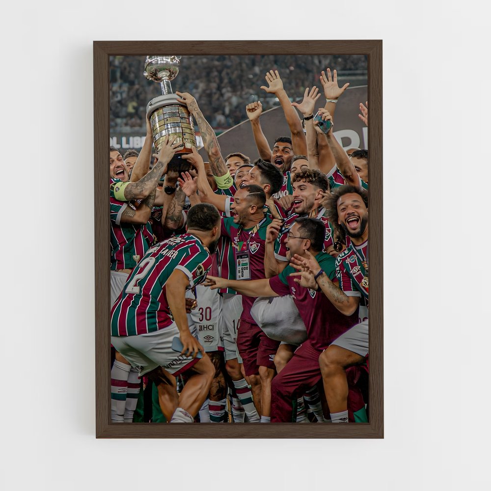 ap-fluminense fc-3 cadre Bois foncé