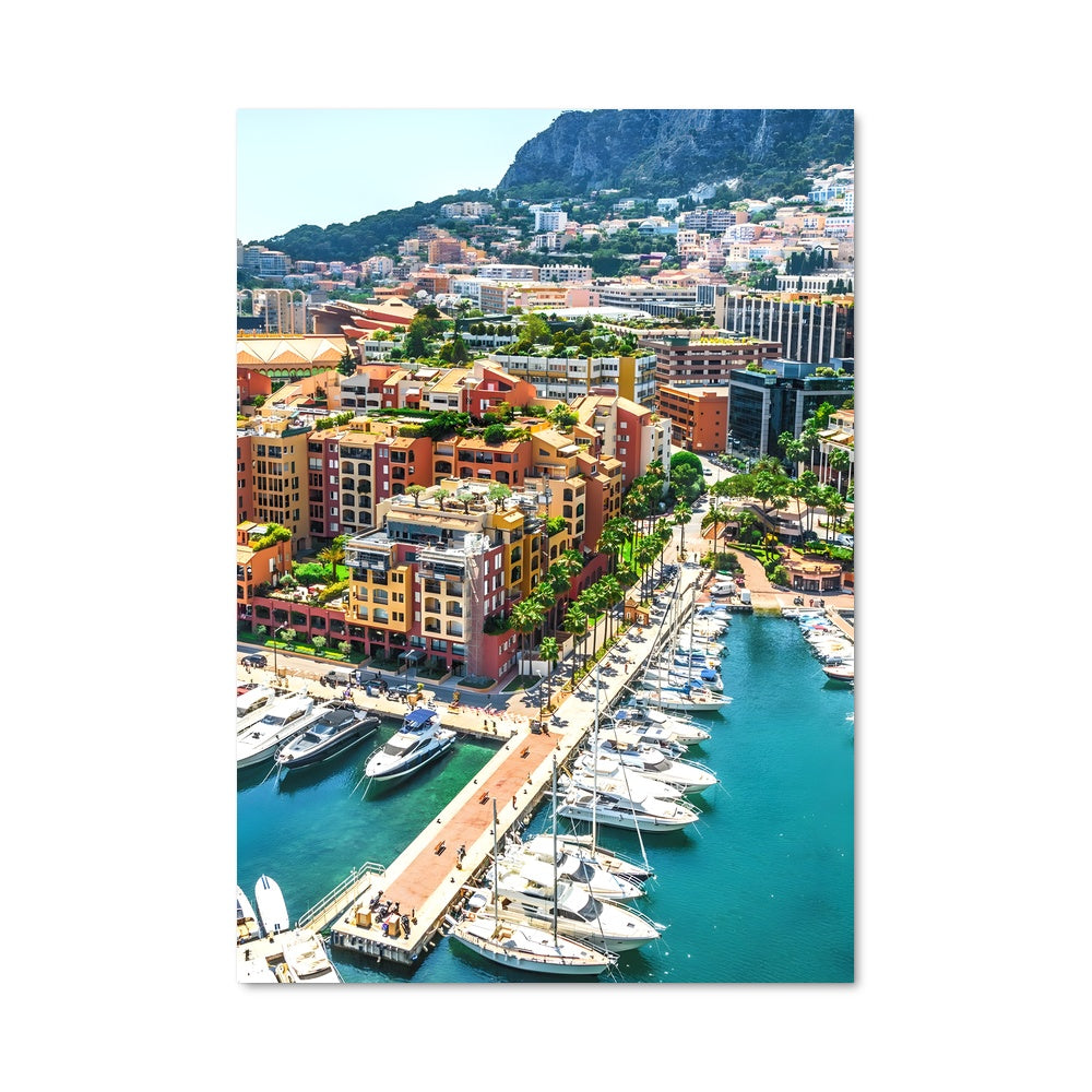 Poster Monaco Marina