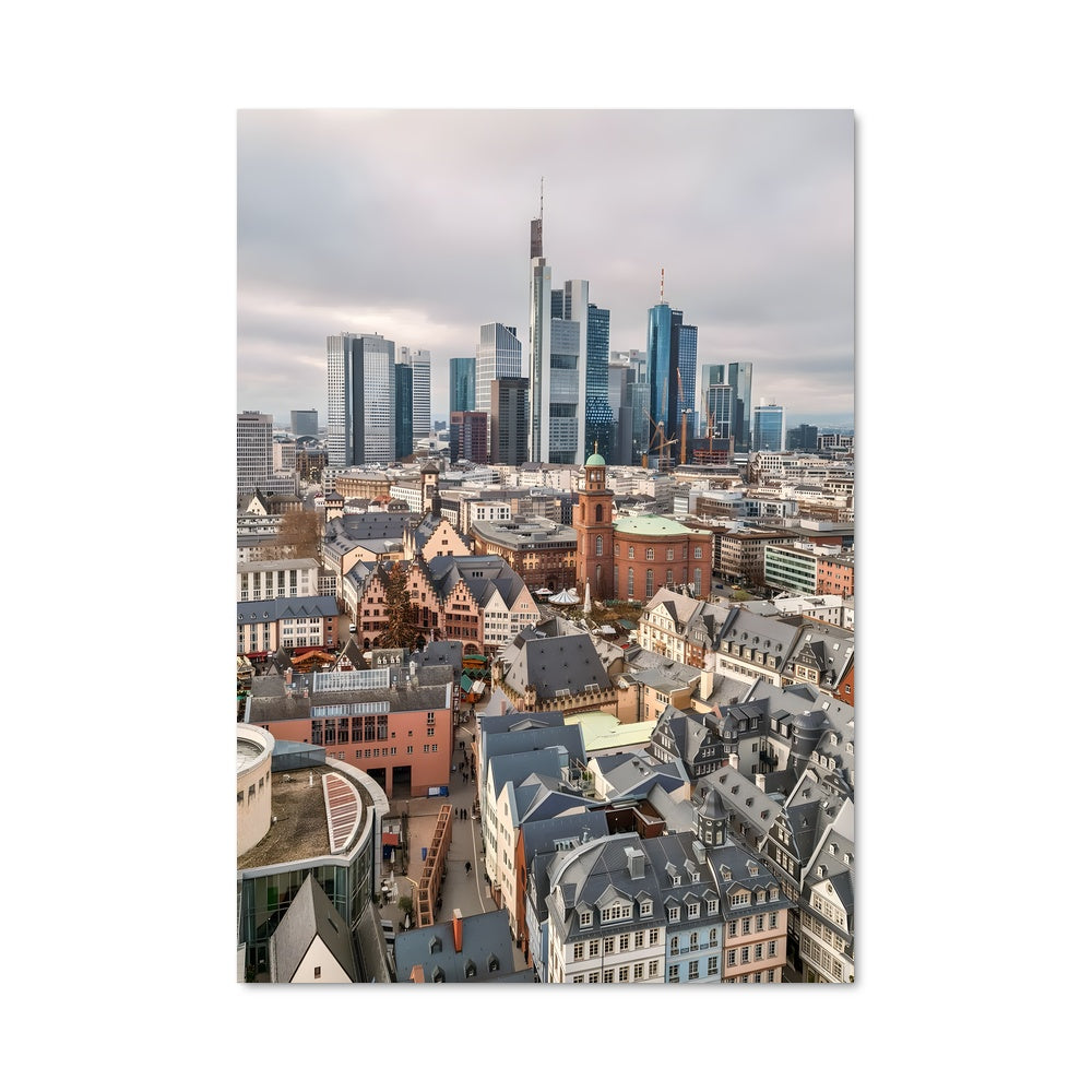 Poster Skyline de Francfort