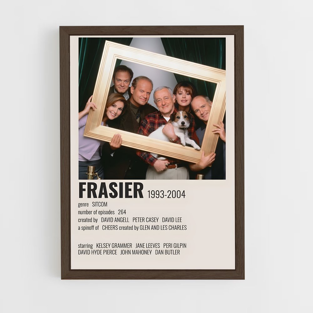 ap-frasier-2 cadre Bois foncé