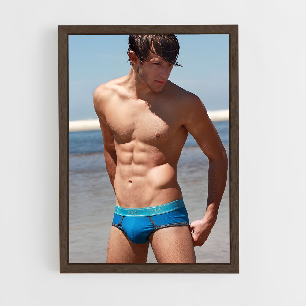 ap-gaspard ulliel-4 cadre Bois foncé