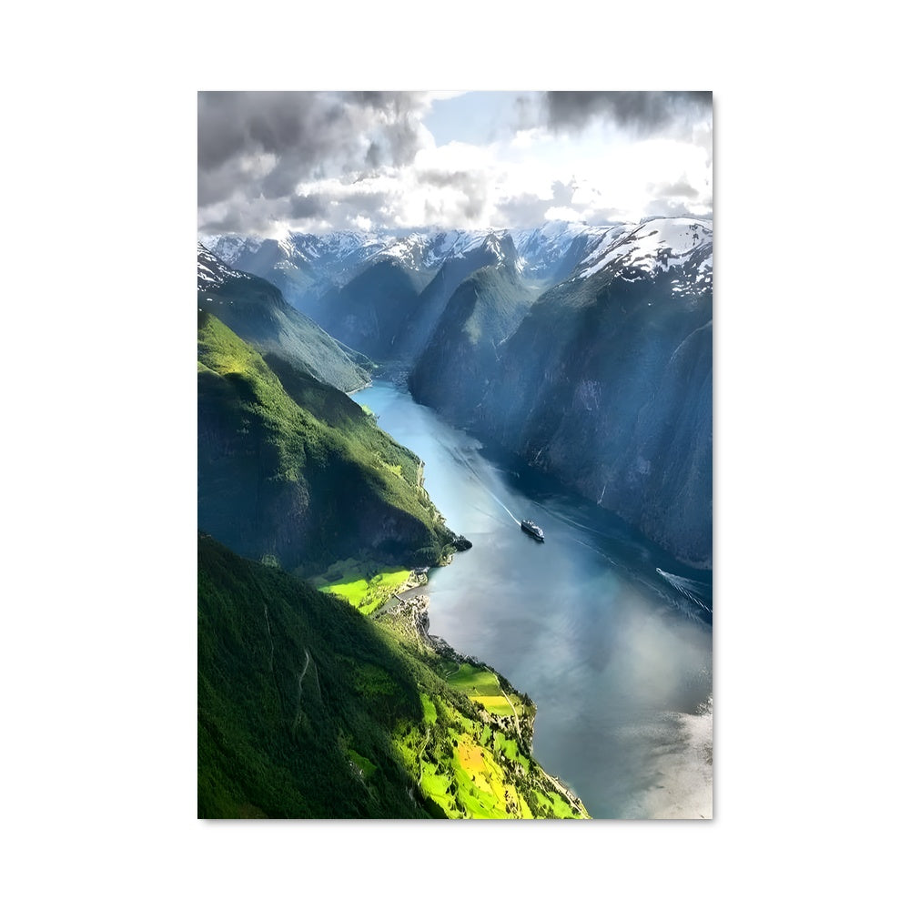 Poster Merveille du Geiranger