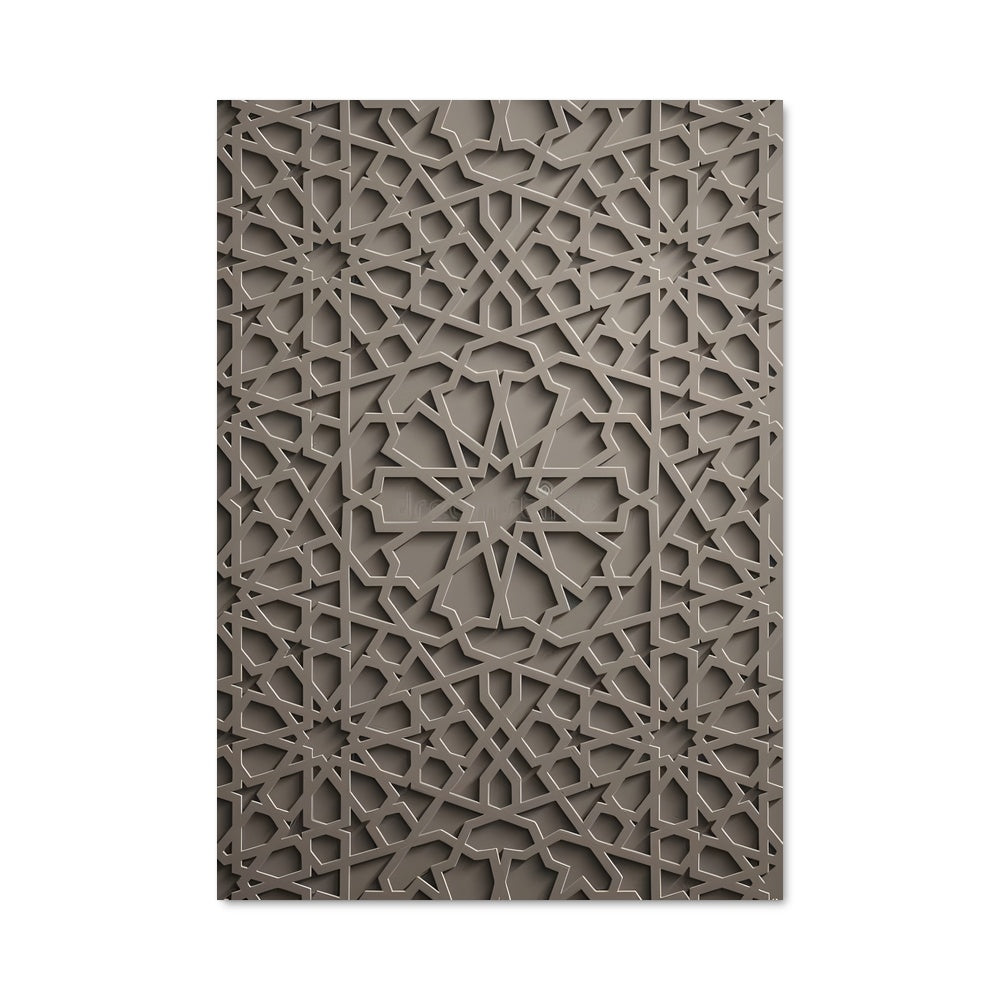 Poster Starburst Geometry
