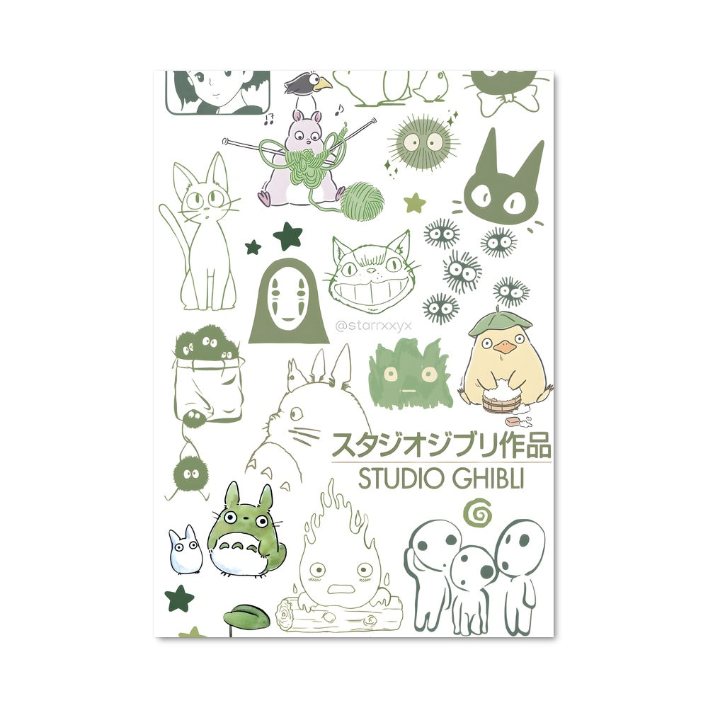 Poster Parade Ghibli