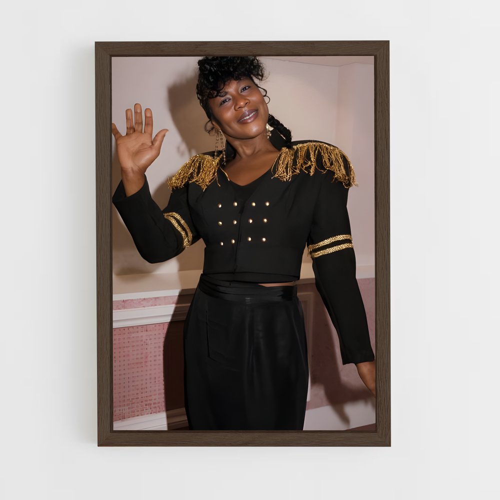 ap-gladys horton-1 cadre Bois foncé