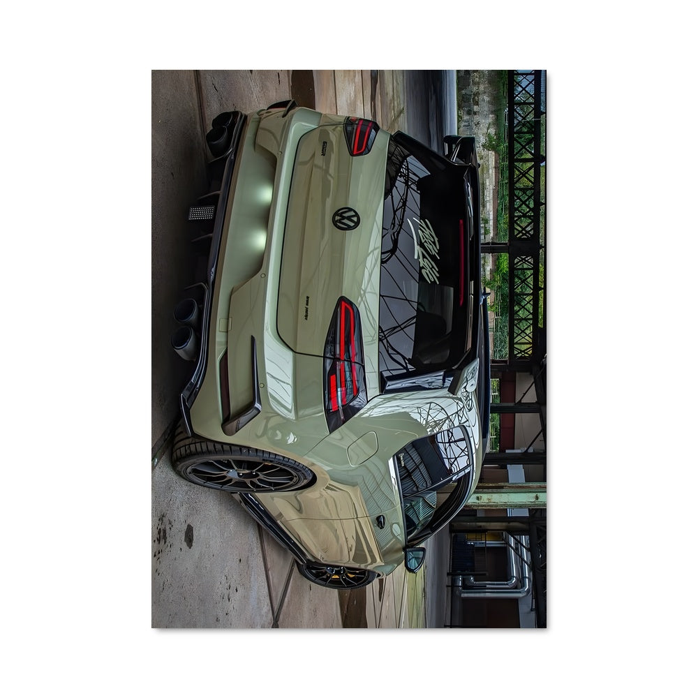 Poster Golf GTI : Évasion Urbaine