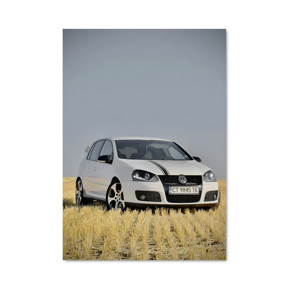 Poster GTI dans les Blés