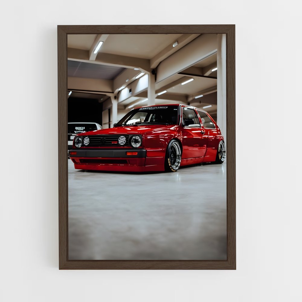 ap-golf gti mk2-3 cadre Bois foncé