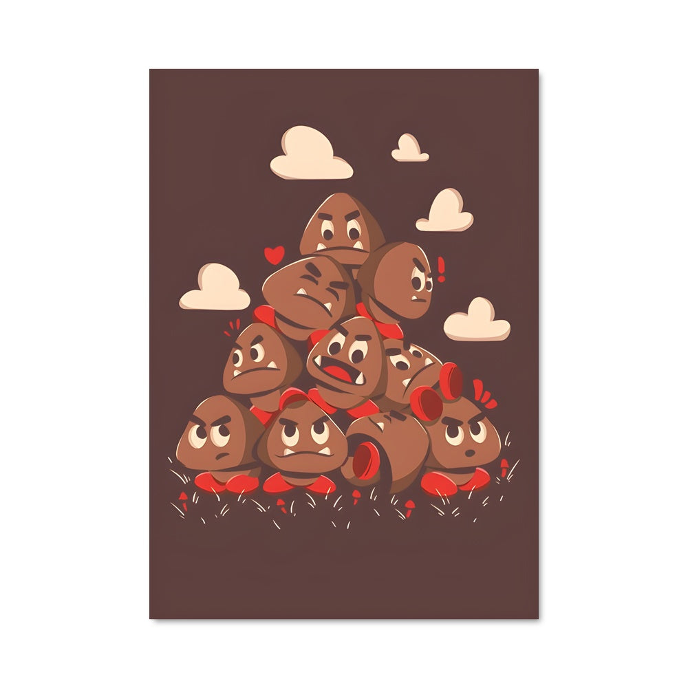 Poster Cœur de Goomba