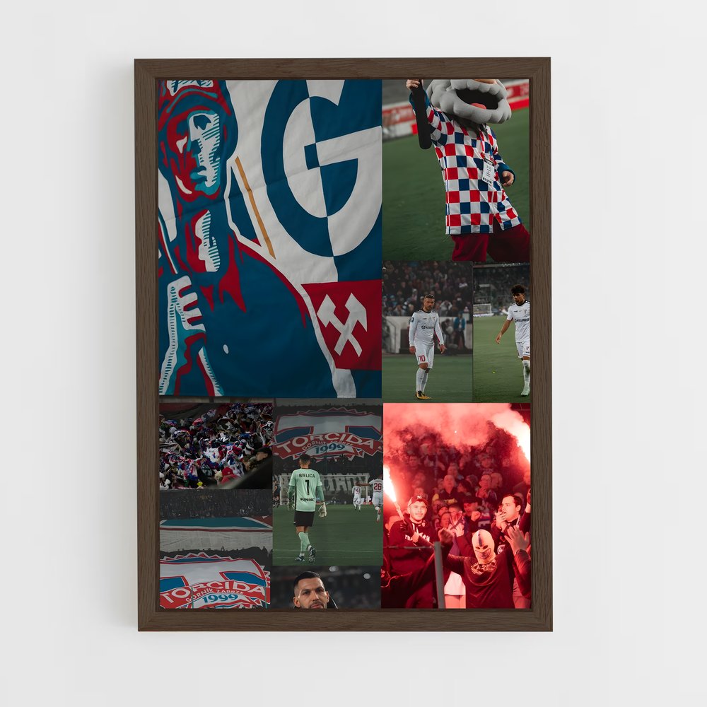 ap-gornik zabrze-2 cadre Bois foncé