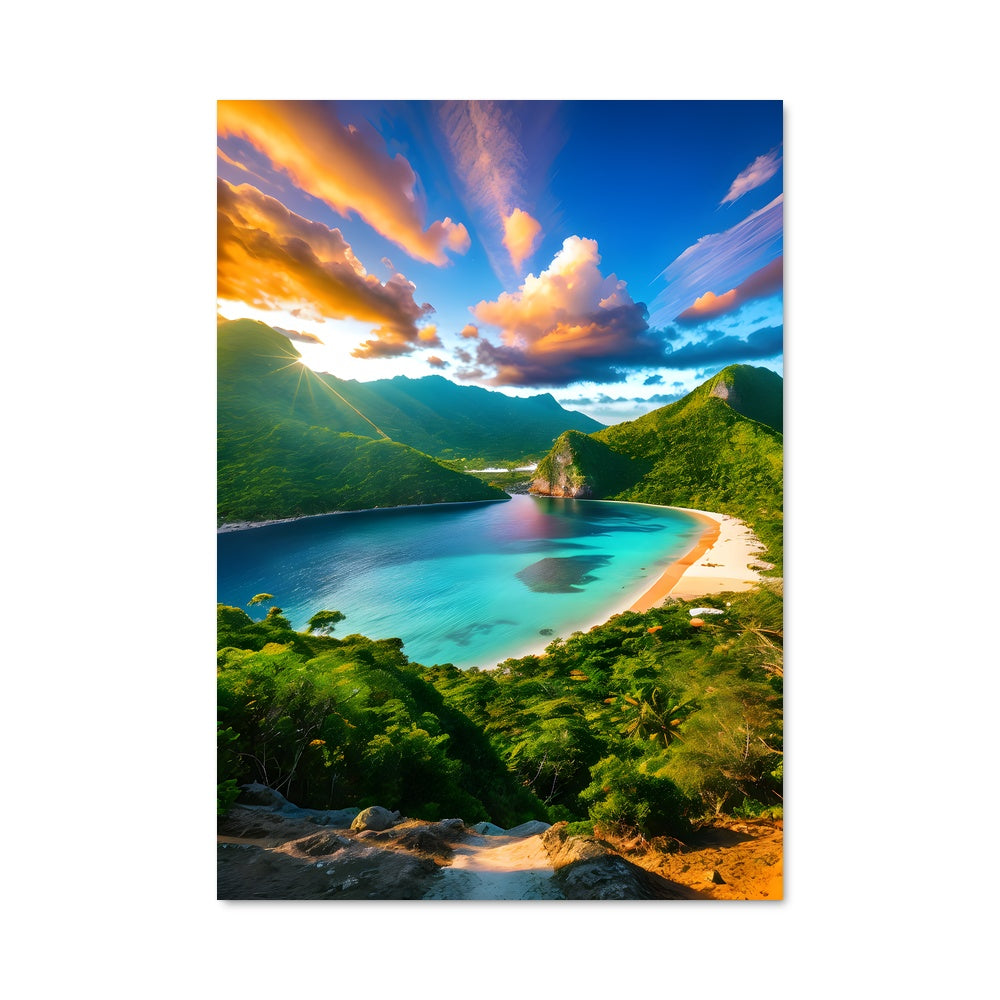 Poster Paradis d'Anse Grande