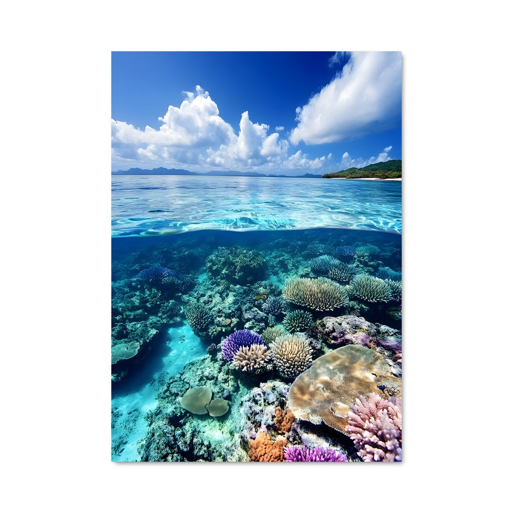 Poster Émeraude Marine