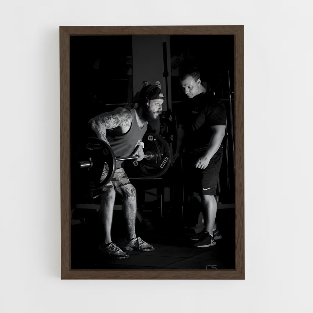 ap-gym trainer-7 cadre Bois foncé