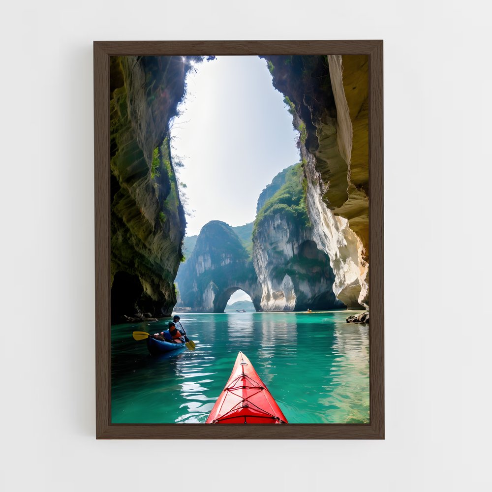 ap-ha long bay-4 cadre Bois foncé