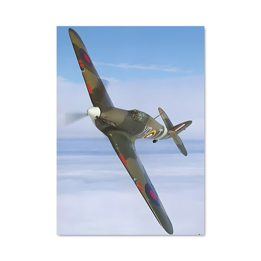 Poster Vol du Hurricane